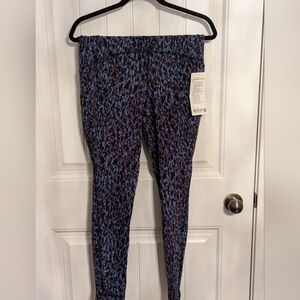 Lululemon swift speed HR tights - Blue, maroon, and Black size 10 28"